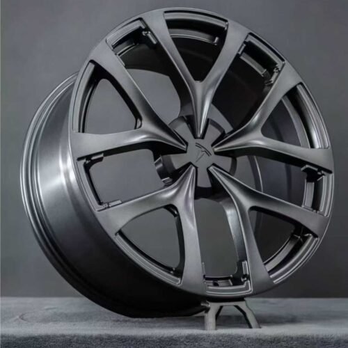 Kit de 4 Jantes Arachnids Noir Mat – Tesla Model 3 & Model Y