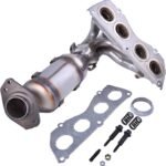 Découvrez notre convertisseur catalytique NEUF compatible Toyota RAV4 2.5L (2009-2018) et Scion tC 2.5L (2011-2016), idéal pour remettre votre SUV ou coupé sport en état optimal et passer le contrôle technique sans stress. Pièce d’échappement exclusive NOUVELLE de qualité OEM, ce catalyseur assure une réduction d’émissions fiable et conforme à prix imbattable. Spécifications techniques : Type : Convertisseur catalytique NEUF (remplace OEM 25051-0V110) Compatible : Toyota RAV4 2.5L + Scion tC 2.5L Moteurs : 2.5L 4 cylindres essence (2AR-FE) 176-179 ch Position : Échappement primaire, traction avant Contrôle qualité complet : Test haute température, étanchéité, substrat céramique, sondes O2 Garantie : 12-24 mois (retour sous 14 jours) Avantages pour votre RAV4 / tC : Réduit les émissions polluantes pour contrôle technique réussi Restaure puissance moteur et fluidité d’échappement Matériaux neufs résistants corrosion/chocs thermiques Compatible diagnostics OBD-II et sondes lambda Installation plug & play par mécaniciens certifiés Véhicules compatibles (Convertisseur catalytique OEM 25051-0V110) : Marque Modèle Moteur Années Type boîte Puissance Toyota RAV4 2.5L 2AR-FE 2009-2013 Auto 4/6 vitesses 179 ch Toyota RAV4 2.5L 2AR-FE 2014-2018 Auto 6 vitesses 176 ch Scion tC 2.5L 2AR-FE 2011-2013 Auto 6 vitesses 179 ch Scion tC 2.5L 2AR-FE 2014-2016 Auto 6 vitesses 179 ch